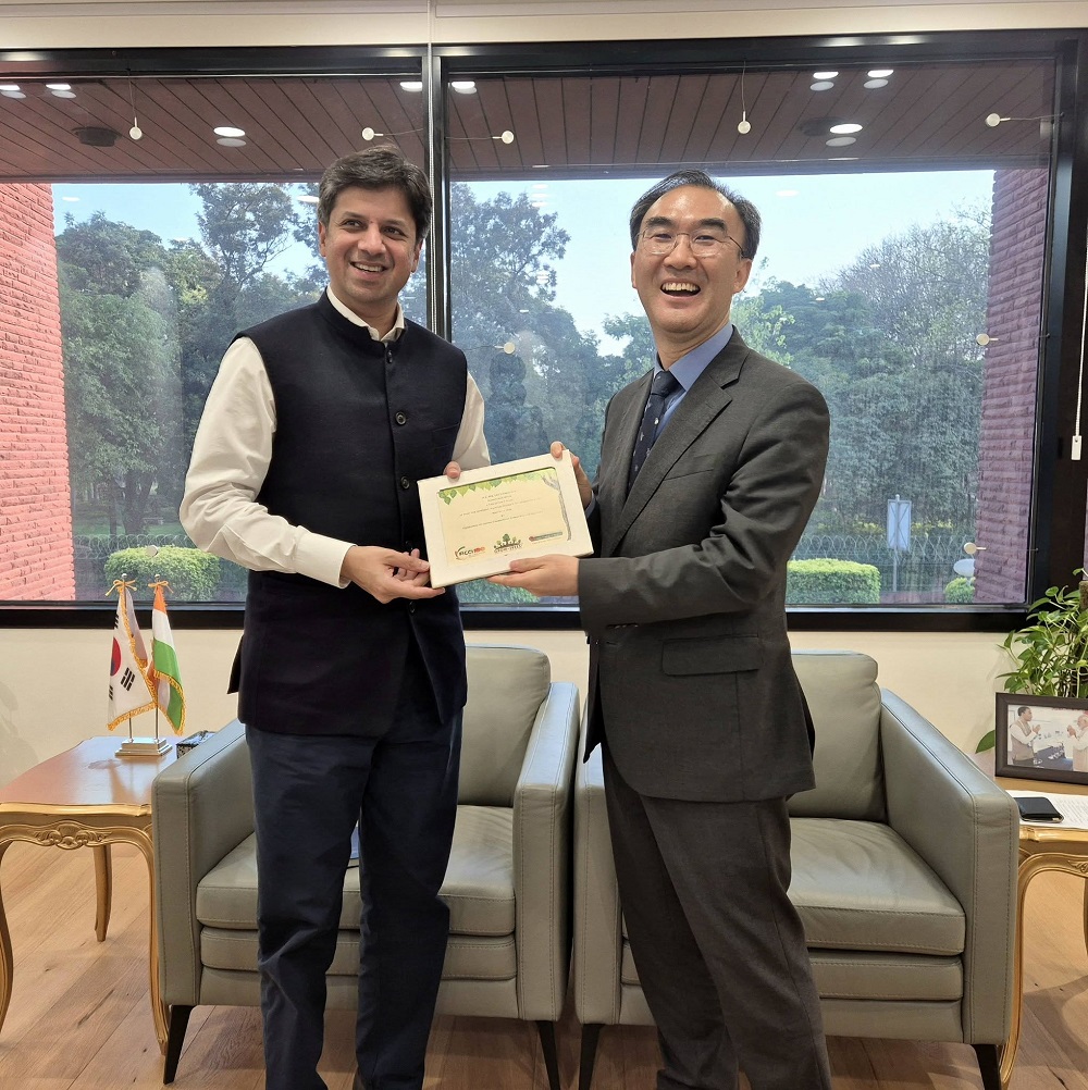 이성호 대사, FICCI 관계자들과 면담 (3.11.)